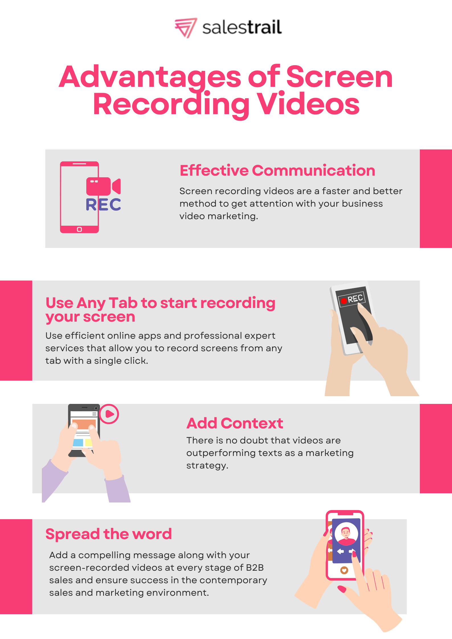 Advantages of Screen Recording Videosas